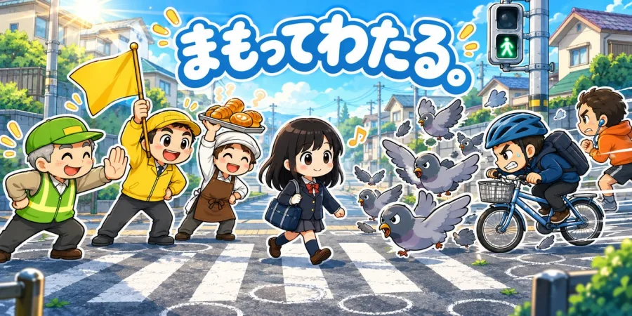 まもってわたる。