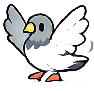 鳩の群れ